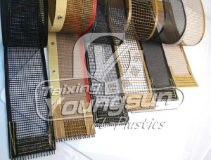 ptfe(Teflon) coated open mesh conveyor belt