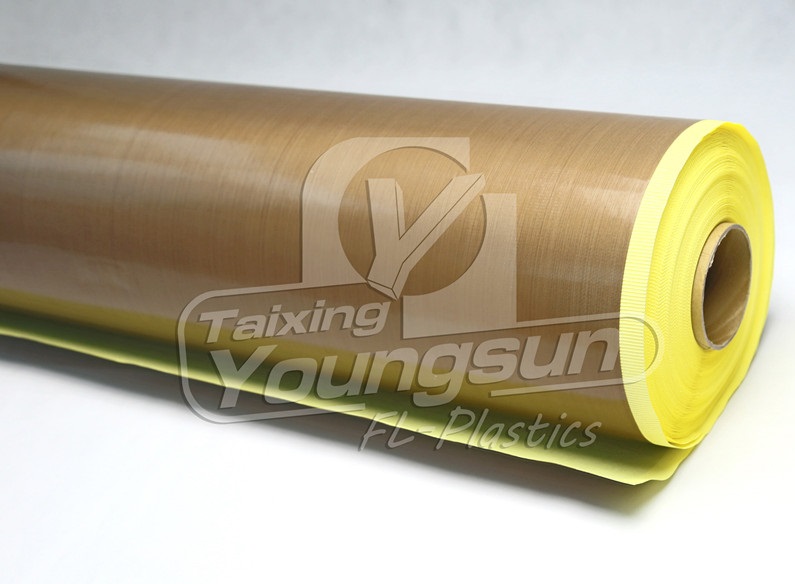 Teflon Sheet Adhesive YS7030AJ, long lasting PTFE adhesive fabrics