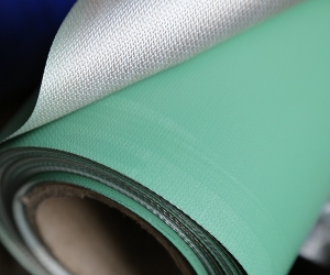 ESONE one side green PTFE fabric
